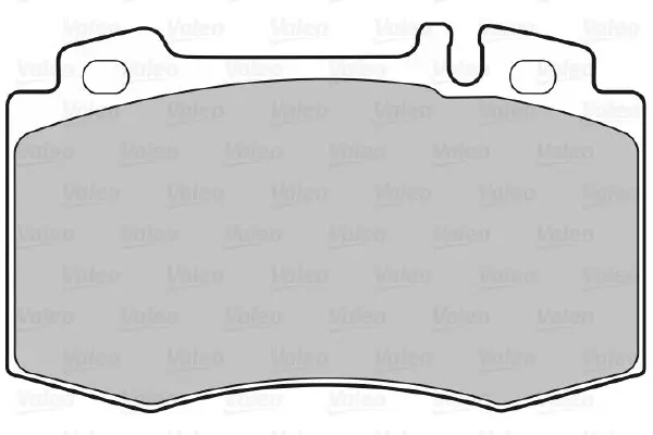 Handler.Part Brake pad set, disc brake Valeo 598445 2