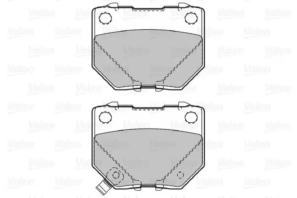 Handler.Part Brake pad set, disc brake Valeo 598916 2