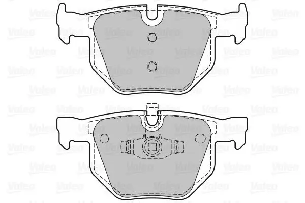 Handler.Part Brake pad set, disc brake Valeo 598885 2