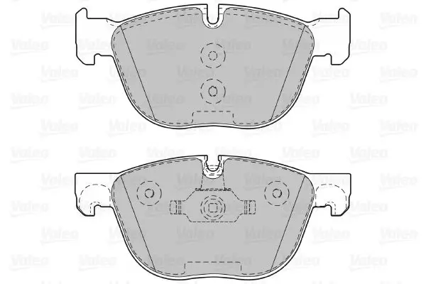 Handler.Part Brake pad set, disc brake Valeo 601130 2