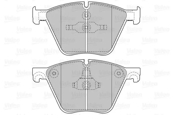 Handler.Part Brake pad set, disc brake Valeo 601413 2