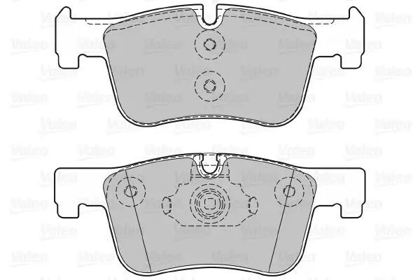 Handler.Part Brake pad set, disc brake Valeo 601310 2