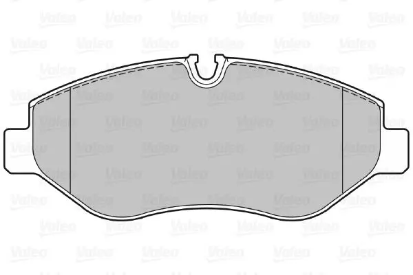 Handler.Part Brake pad set, disc brake Valeo 301882 2