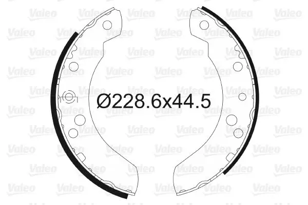 Handler.Part Brake shoe set Valeo 562064 1