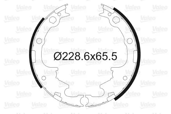 Handler.Part Brake shoe set Valeo 562768 1