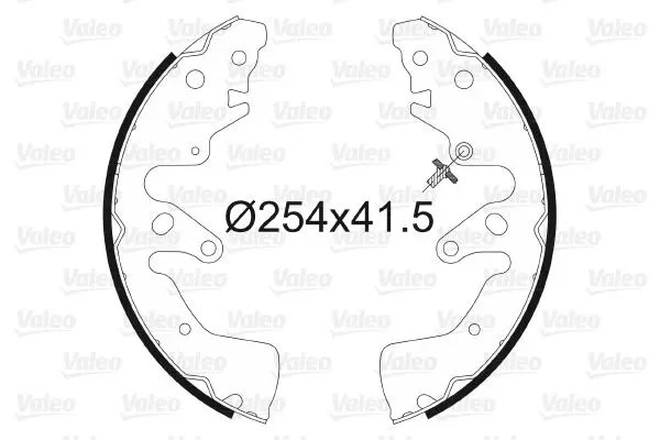 Handler.Part Brake shoe set Valeo 564107 1