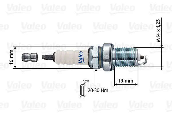 Handler.Part Spark plug Valeo 246871 1