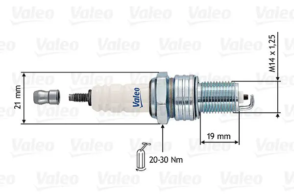 Handler.Part Spark plug Valeo 246894 1