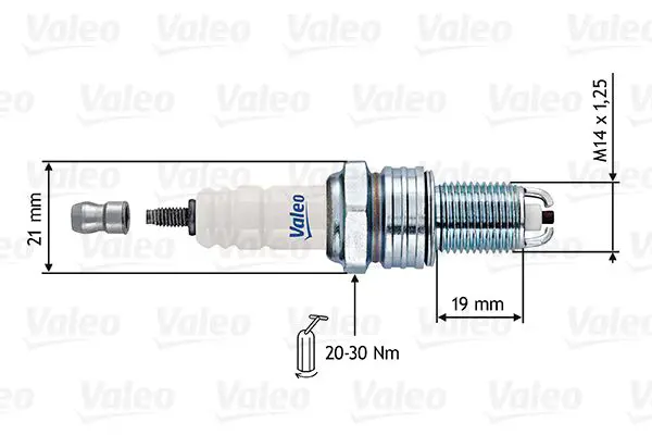 Handler.Part Spark plug Valeo 246907 1