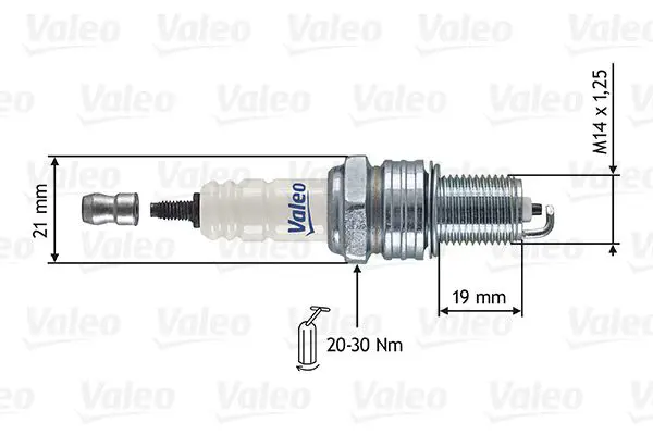 Handler.Part Spark plug Valeo 246909 1