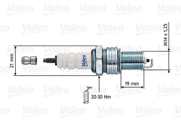 Handler.Part Spark plug Valeo 246914 1