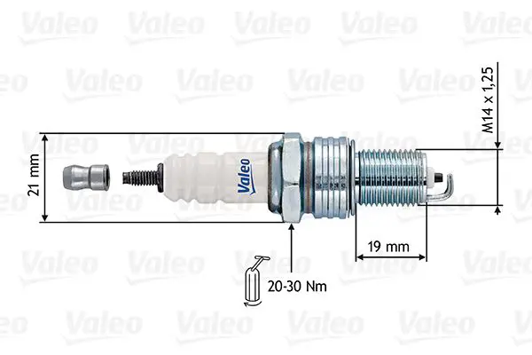 Handler.Part Spark plug Valeo 246915 1