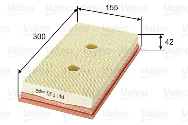 Handler.Part Air filter Valeo 585148 1