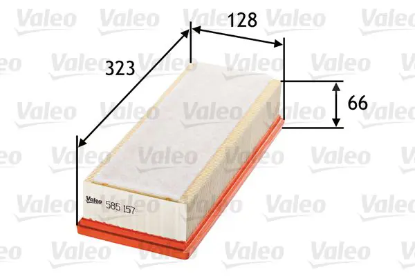 Handler.Part Air filter Valeo 585157 1