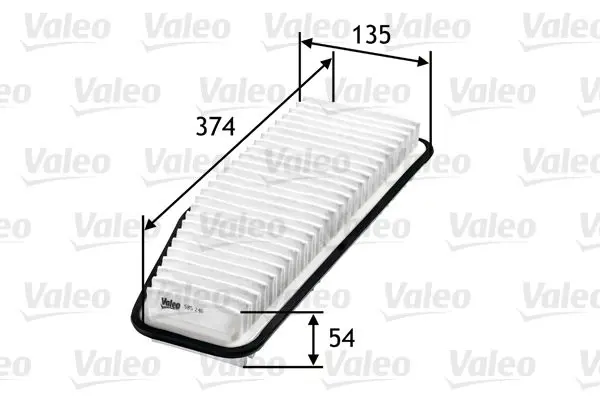 Handler.Part Air filter Valeo 585240 1