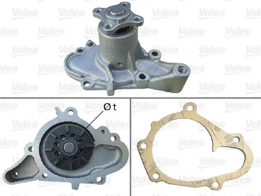 Handler.Part Water pump Valeo 506777 1