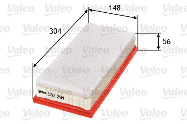 Handler.Part Air filter Valeo 585294 1