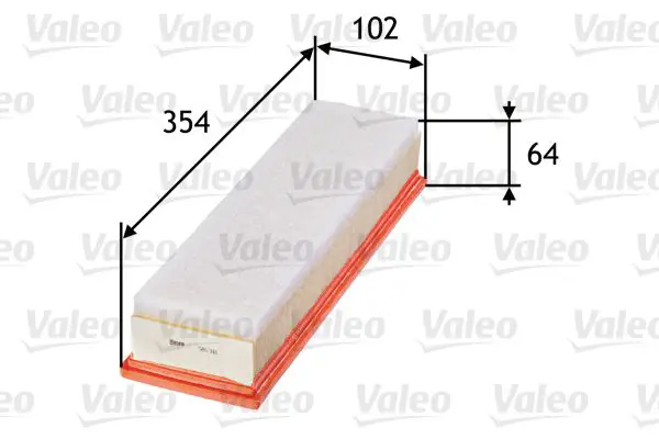 Handler.Part Air filter Valeo 585311 1