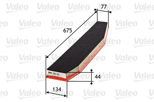 Handler.Part Air filter Valeo 585313 1