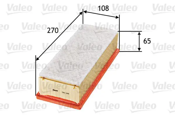 Handler.Part Air filter Valeo 585349 1