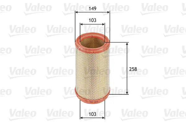 Handler.Part Air filter Valeo 585611 1