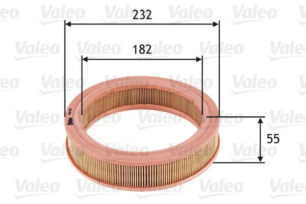 Handler.Part Air filter Valeo 585632 1