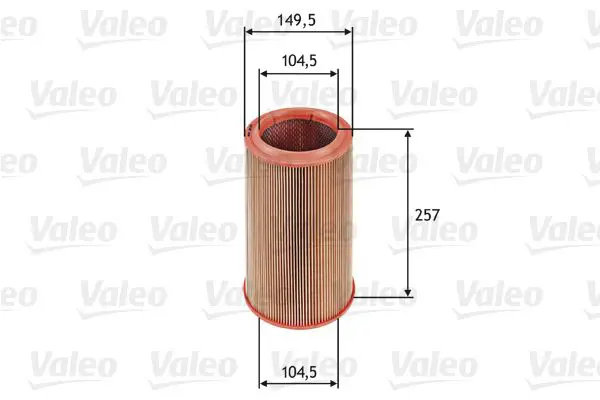 Handler.Part Air filter Valeo 585639 1