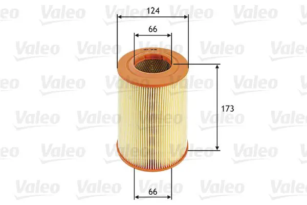 Handler.Part Air filter Valeo 585661 1