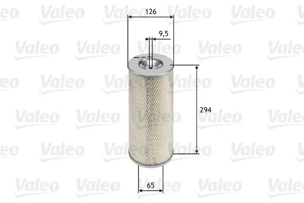 Handler.Part Air filter Valeo 585703 1