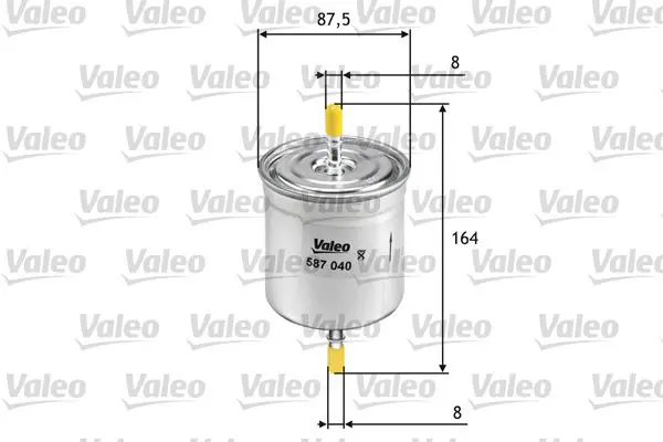 Handler.Part Fuel filter Valeo 587040 1