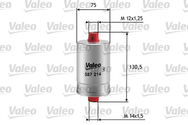 Handler.Part Fuel filter Valeo 587214 1