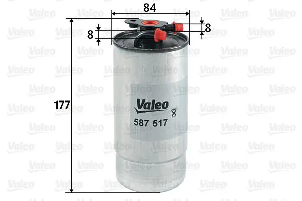 Handler.Part Fuel filter Valeo 587517 1