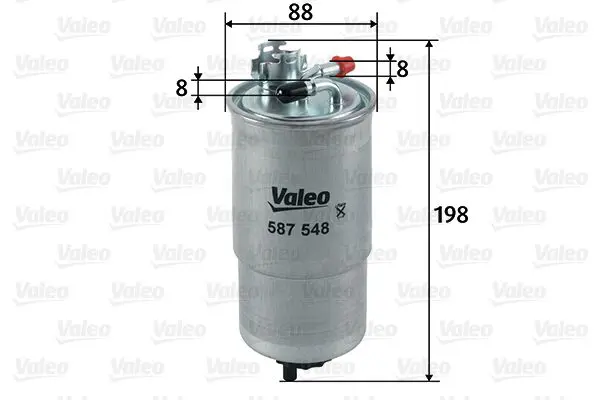 Handler.Part Fuel filter Valeo 587548 1