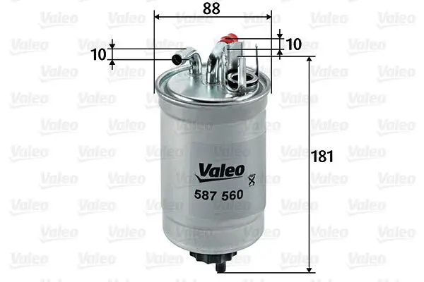 Handler.Part Fuel filter Valeo 587560 1