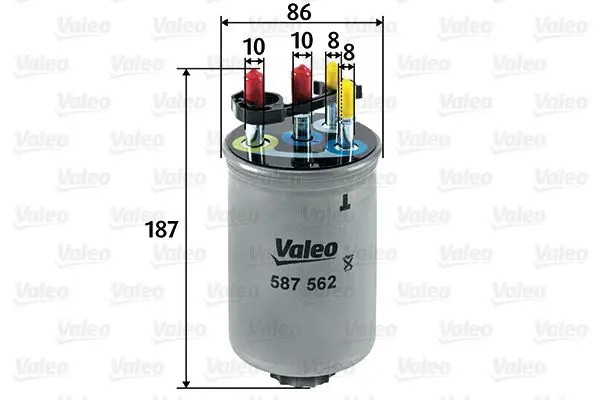 Handler.Part Fuel filter Valeo 587562 1