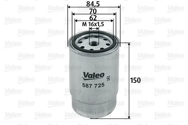 Handler.Part Fuel filter Valeo 587725 1