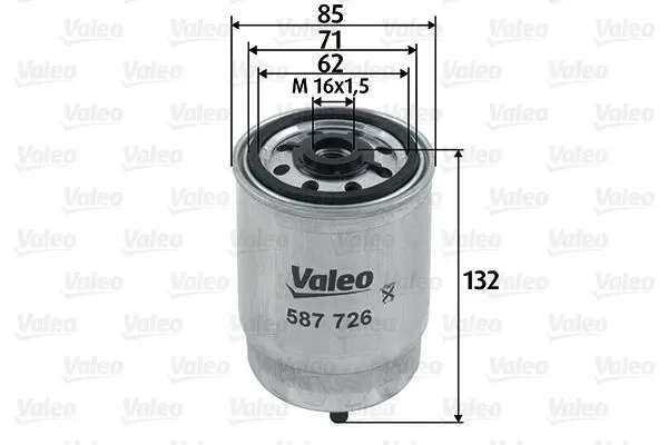 Handler.Part Fuel filter Valeo 587726 1