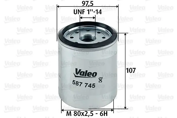 Handler.Part Fuel filter Valeo 587745 1