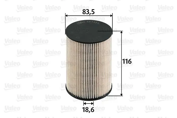 Handler.Part Fuel filter Valeo 587919 1