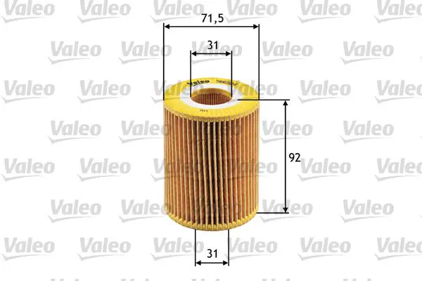 Handler.Part Oil filter Valeo 586504 1