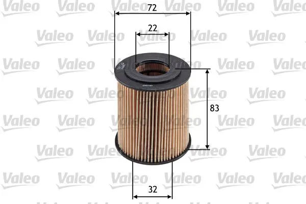 Handler.Part Oil filter Valeo 586542 1