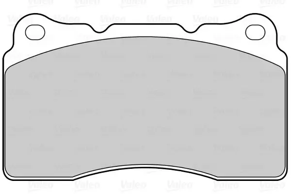 Handler.Part Brake pad set, disc brake Valeo 601519 2