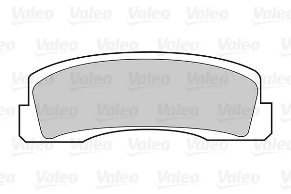 Handler.Part Brake pad set, disc brake Valeo 301389 2