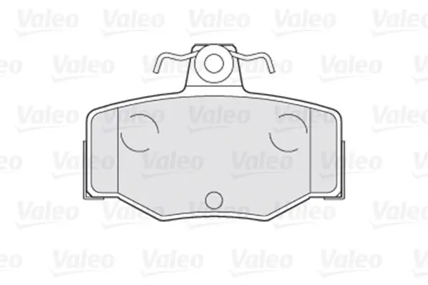 Handler.Part Brake pad set, disc brake Valeo 301057 2