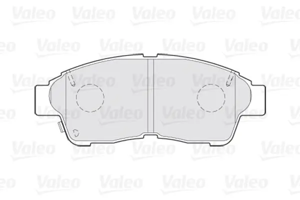 Handler.Part Brake pad set, disc brake Valeo 301551 2