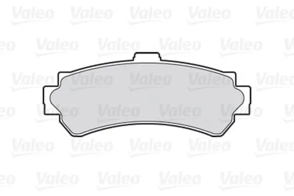 Handler.Part Brake pad set, disc brake Valeo 301449 2