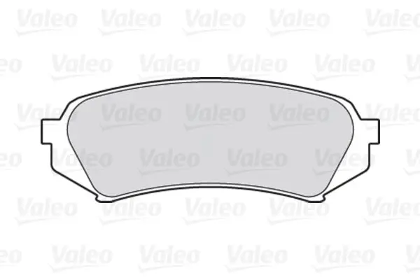 Handler.Part Brake pad set, disc brake Valeo 301865 2