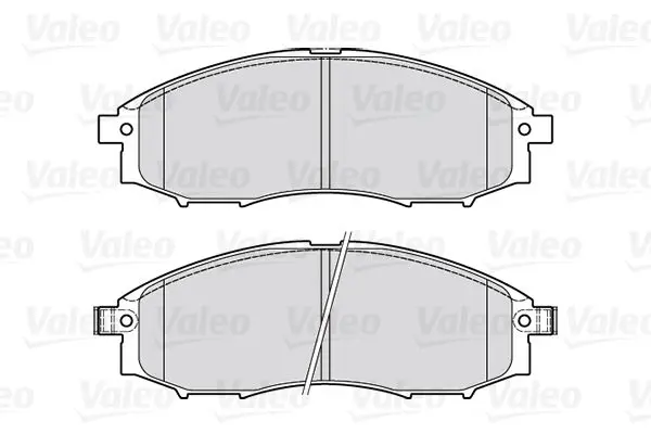 Handler.Part Brake pad set, disc brake Valeo 301889 2