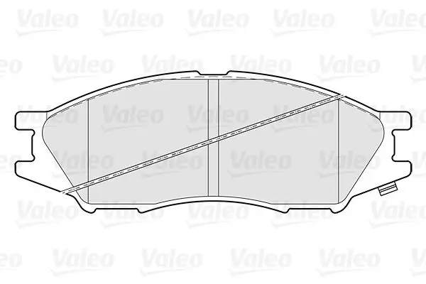 Handler.Part Brake pad set, disc brake Valeo 301747 2