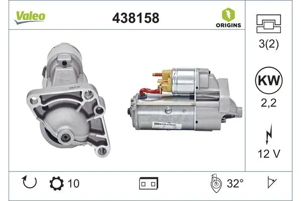 Handler.Part Starter Valeo 438158 1